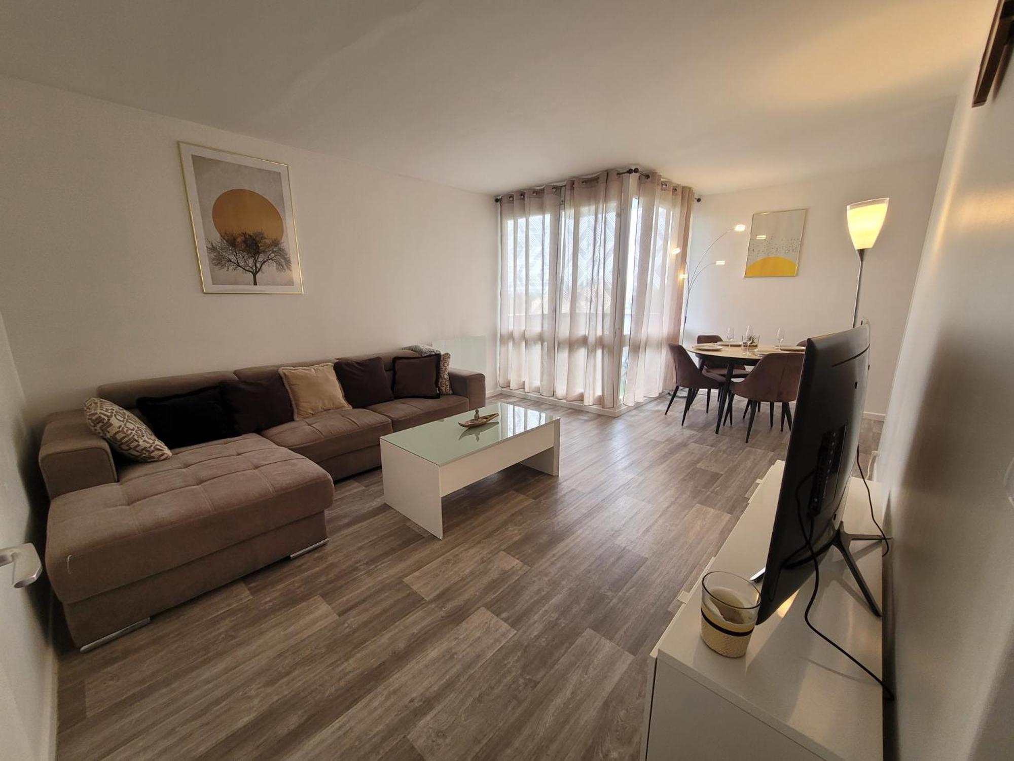 Апартаменты Parisian Retreat Pour 5 Personnes - 12 Min De Paris - Proche Gare Deuil-la-Barre Экстерьер фото