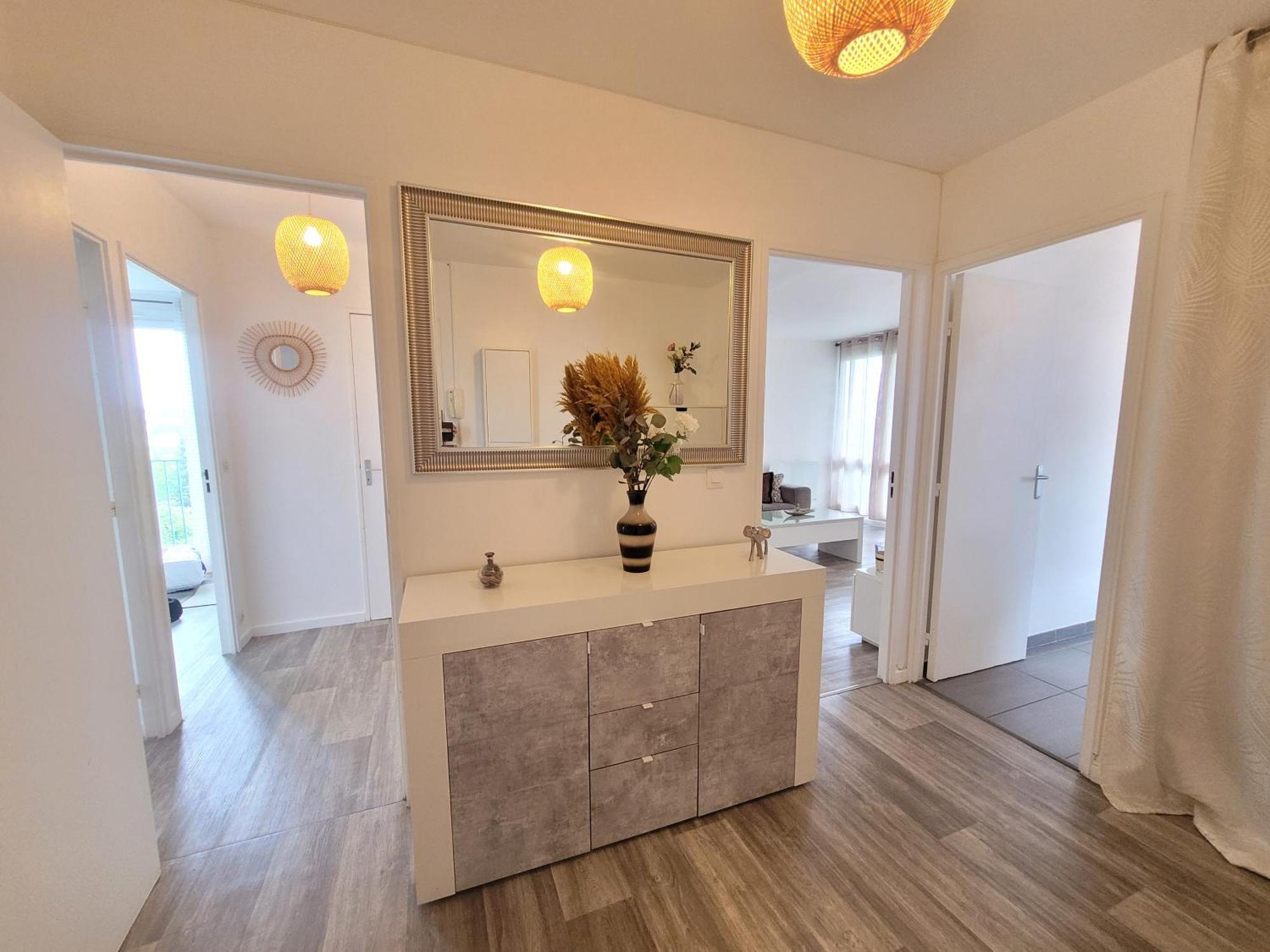 Апартаменты Parisian Retreat Pour 5 Personnes - 12 Min De Paris - Proche Gare Deuil-la-Barre Экстерьер фото